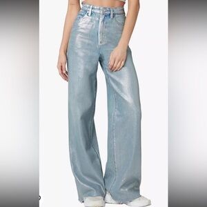 Blank NYC Light Blue Flare & Wide Leg Jeans